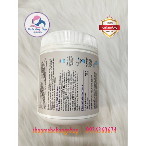 Lysine Bioisland dạng bột Úc giúp bé phát triển chiều cao