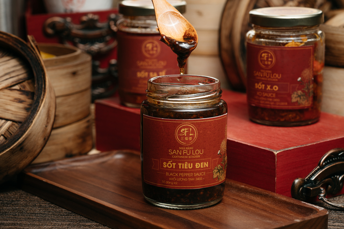 [San Fu Lou] Sốt Tiêu Đen (240gr)