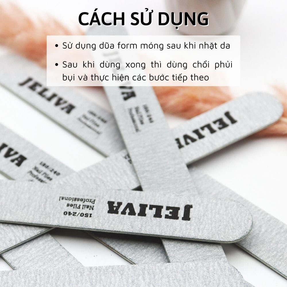 Dũa móng tay tạo form JELIVA