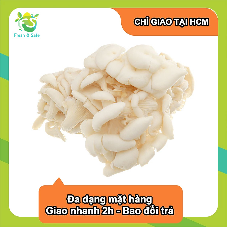 [Chỉ Giao HCM] Nấm Bào Ngư Trắng- 250g