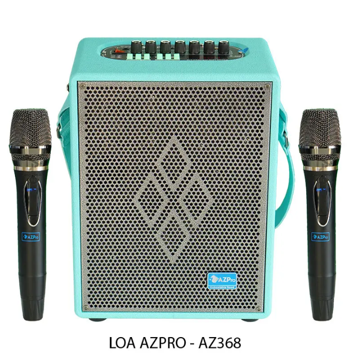 Loa xách tay du lịch ,loa kéo karaoke azpro az 368 loa di động nhỏ gọn tiện lơi.sành điệu.bảo hành 12 tháng