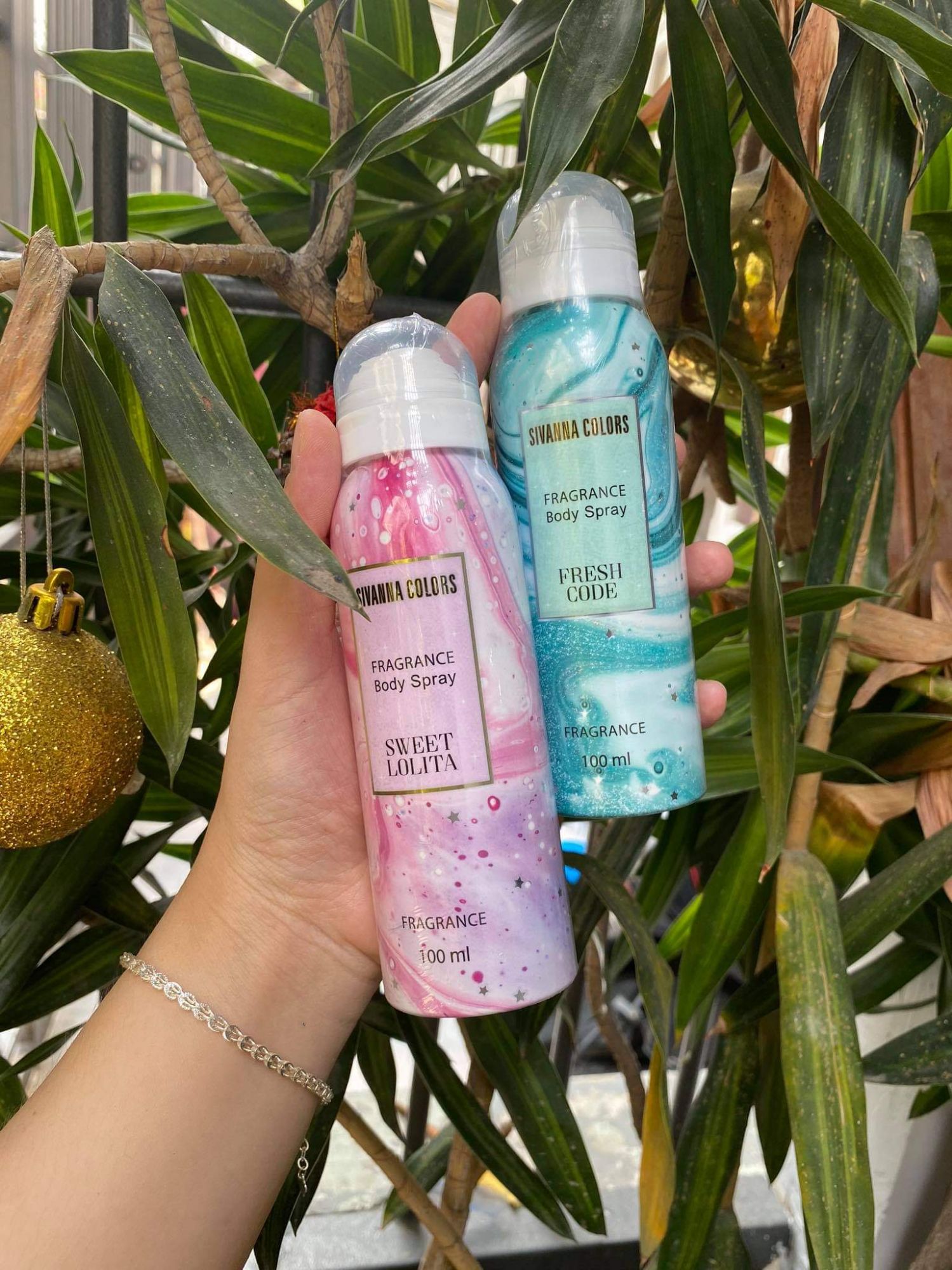 xịt body Sivanna colors 100ml