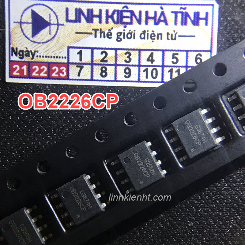 2 con ic nguồn ob2226cp ob2226 sop-8 mới
