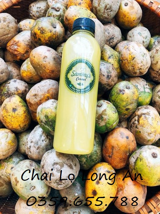 SET 10 CHAI NHỰA TRÒN MIỆNG NHỎ 330ML