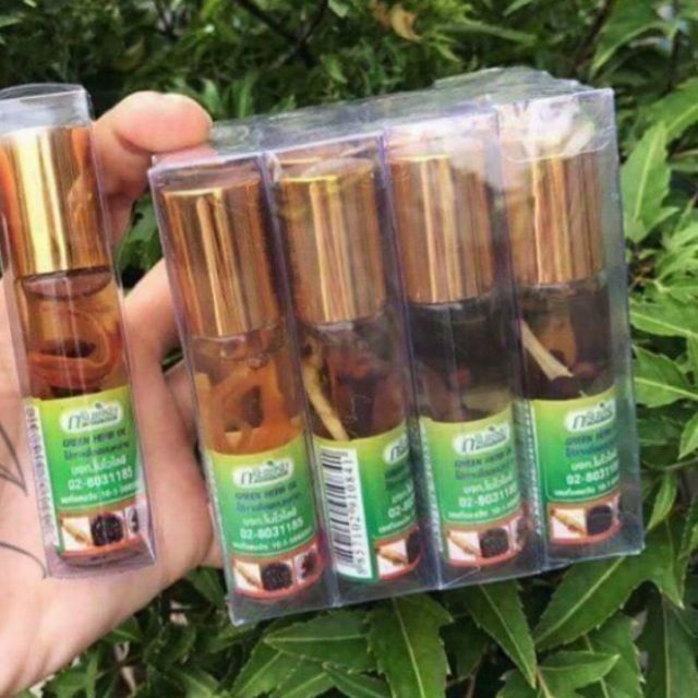 Combo 4 chai Dầu gió lăn sâm Thái Lan