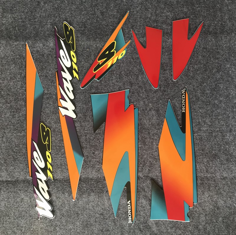 [ TEM WAVE THÁI S110] NGUYÊN BỘ TEM WAVE THÁI HÀNG THÁI MỚI CỰC ĐẸP