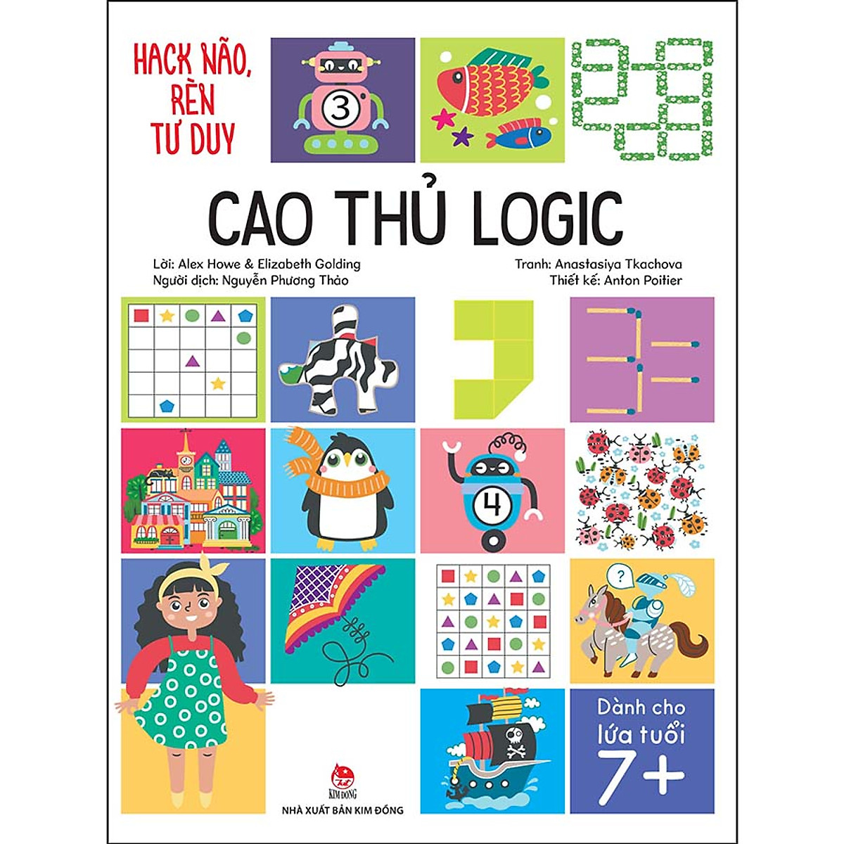 Sách hack não, rèn tư duy - cao thủ logic- nhà sách tri thức việt