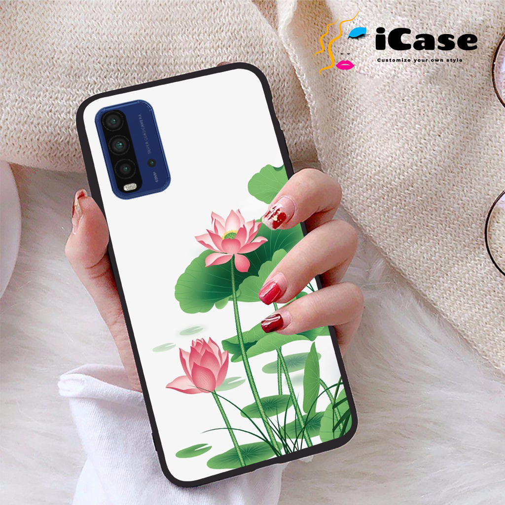 Ốp lưng Xiaomi Poco M3 viền dẻo TPU BST Sen