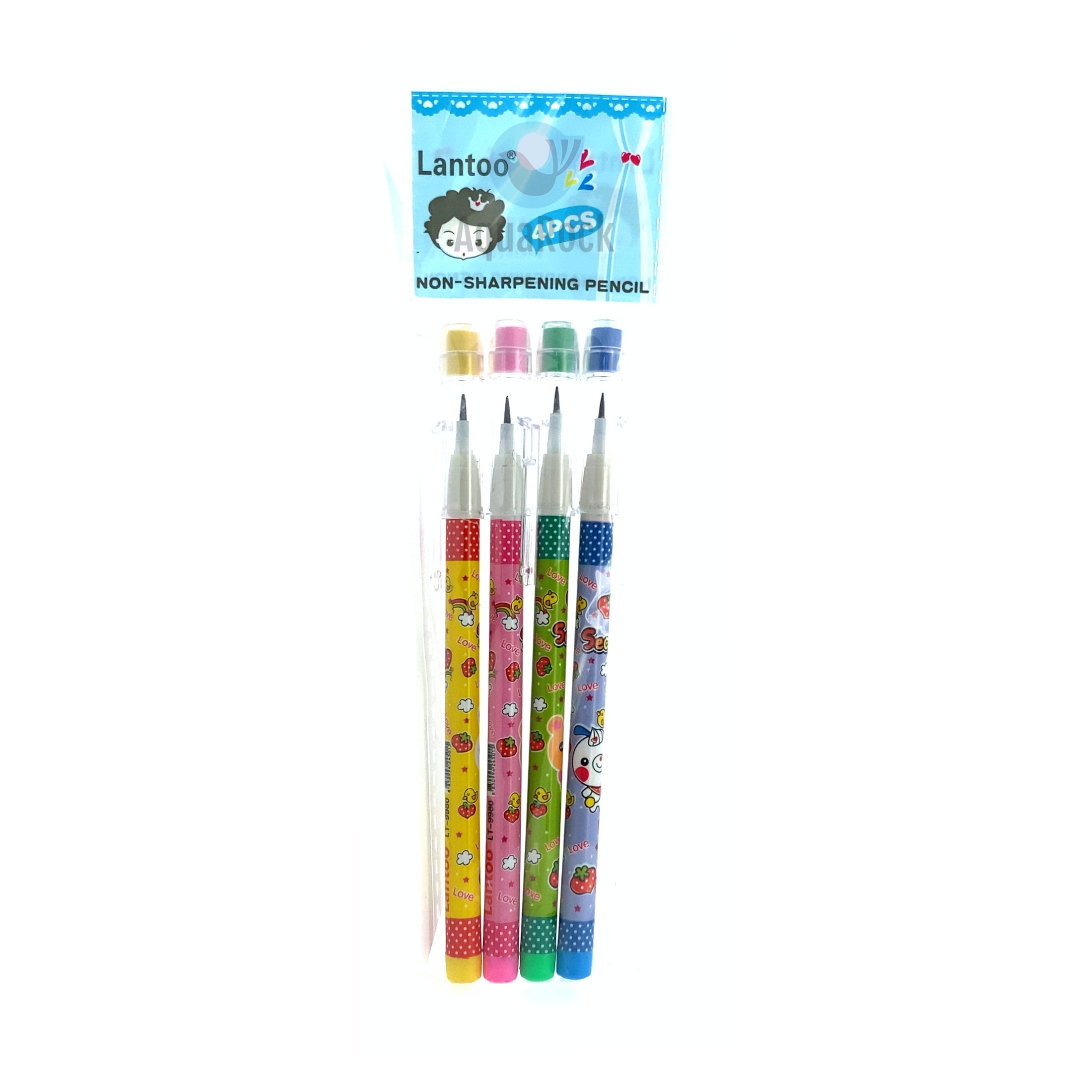 Vỉ 4 cây bút viết chì khúc lantu 168 cute