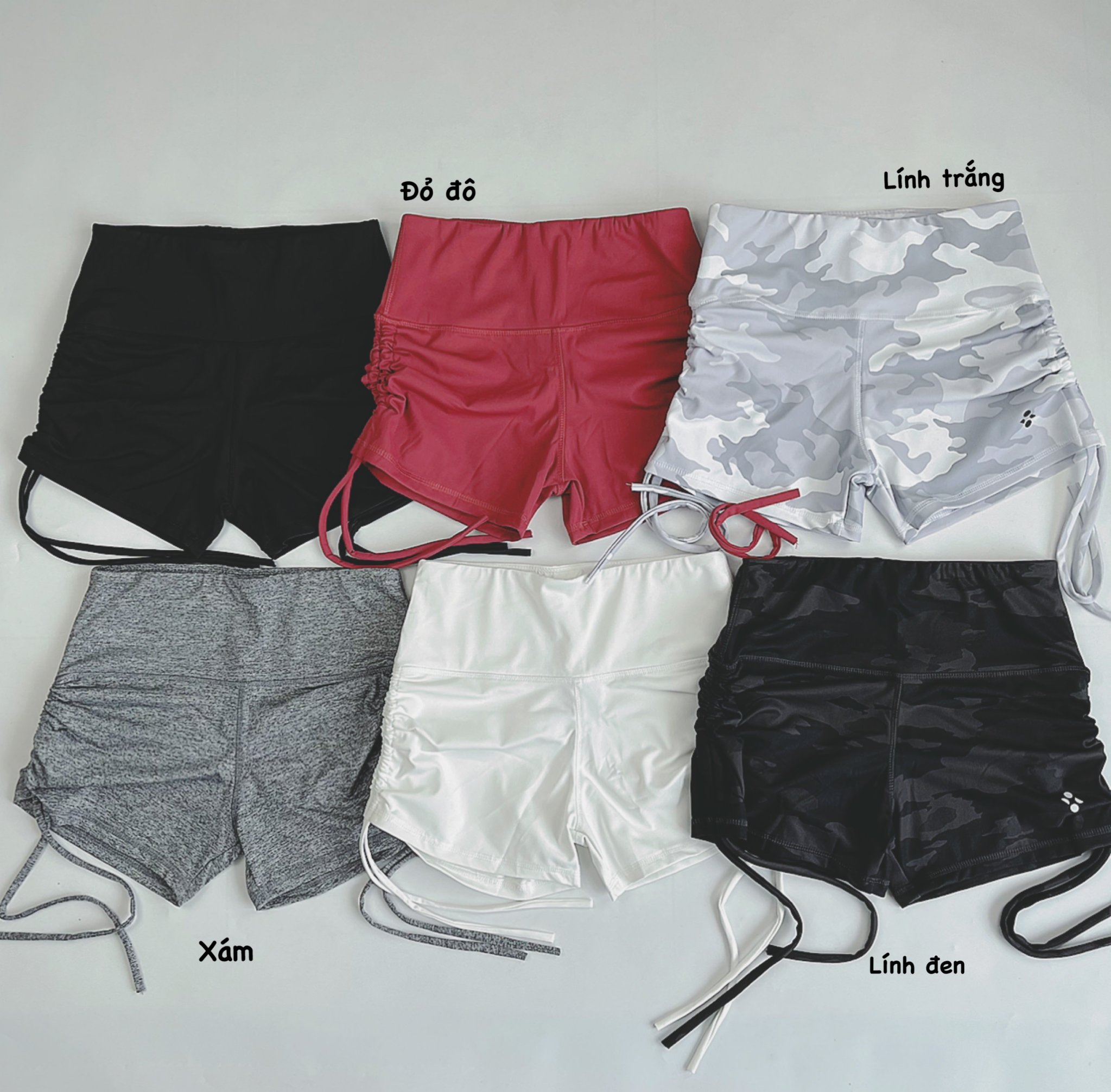 Quần Short Rút Dây Tập Gym
