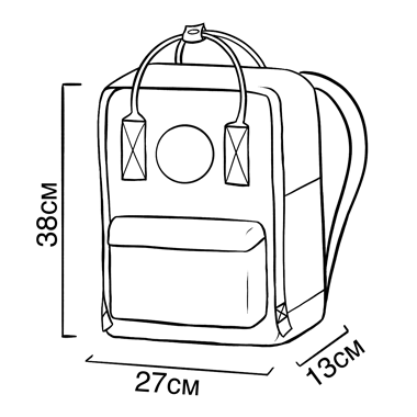 Balo kanken Medium Classic chống thấm
