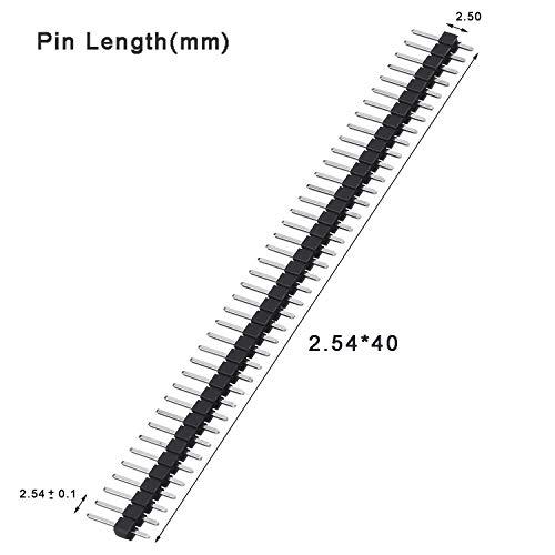 Male Header, Single, Straight Pin, 40 Pin (Header 2.54 40Pin)