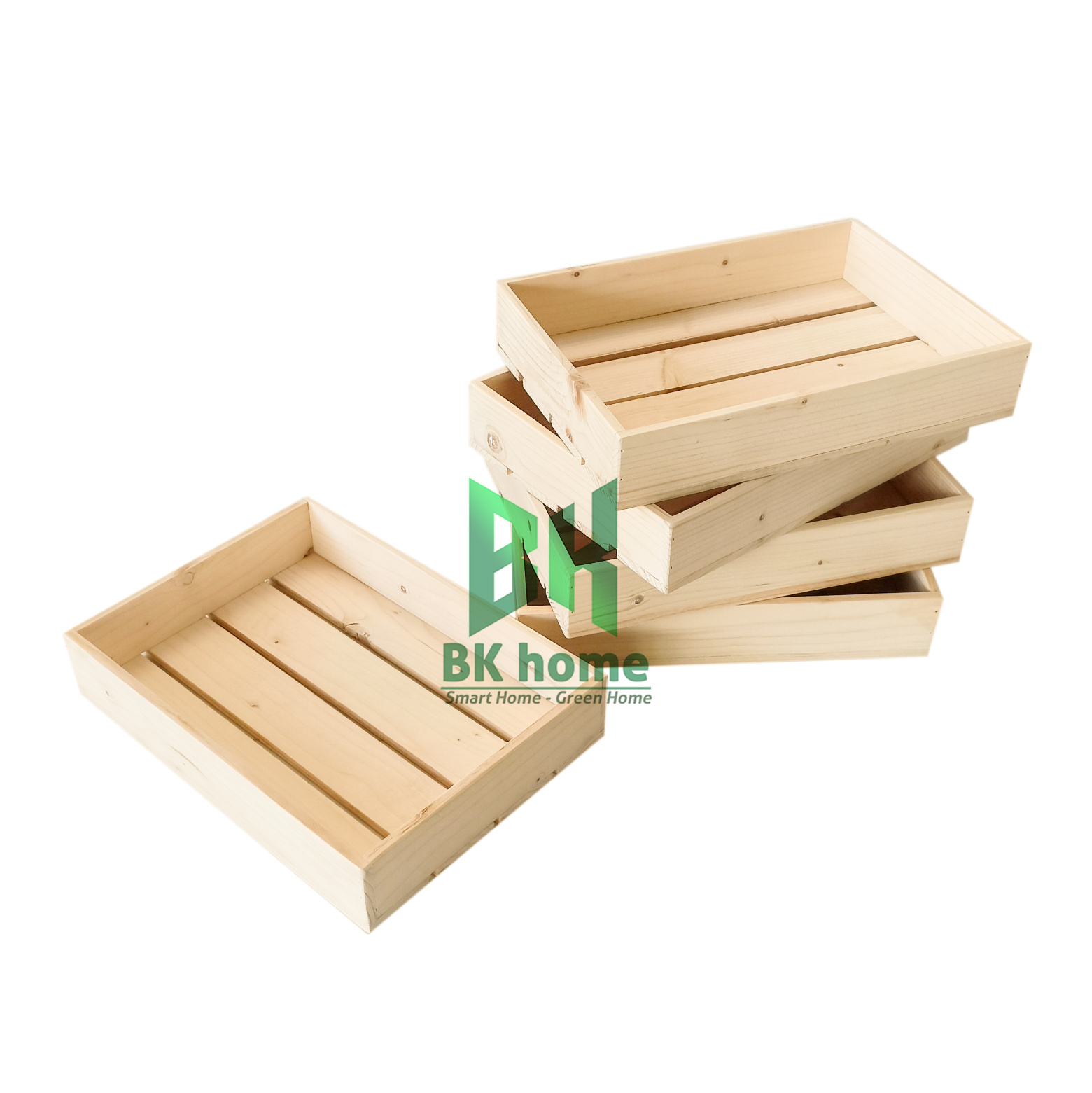 Khay gỗ decor khay gỗ pallet đa năng khay gỗ thông tự nhiên khay đựng quà tết