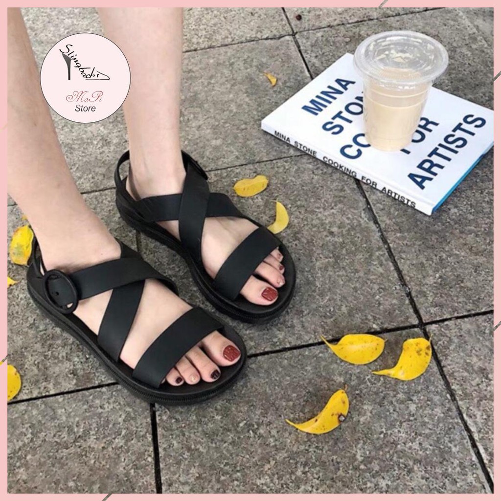 Sandal Thun Chéo Siêu Mềm