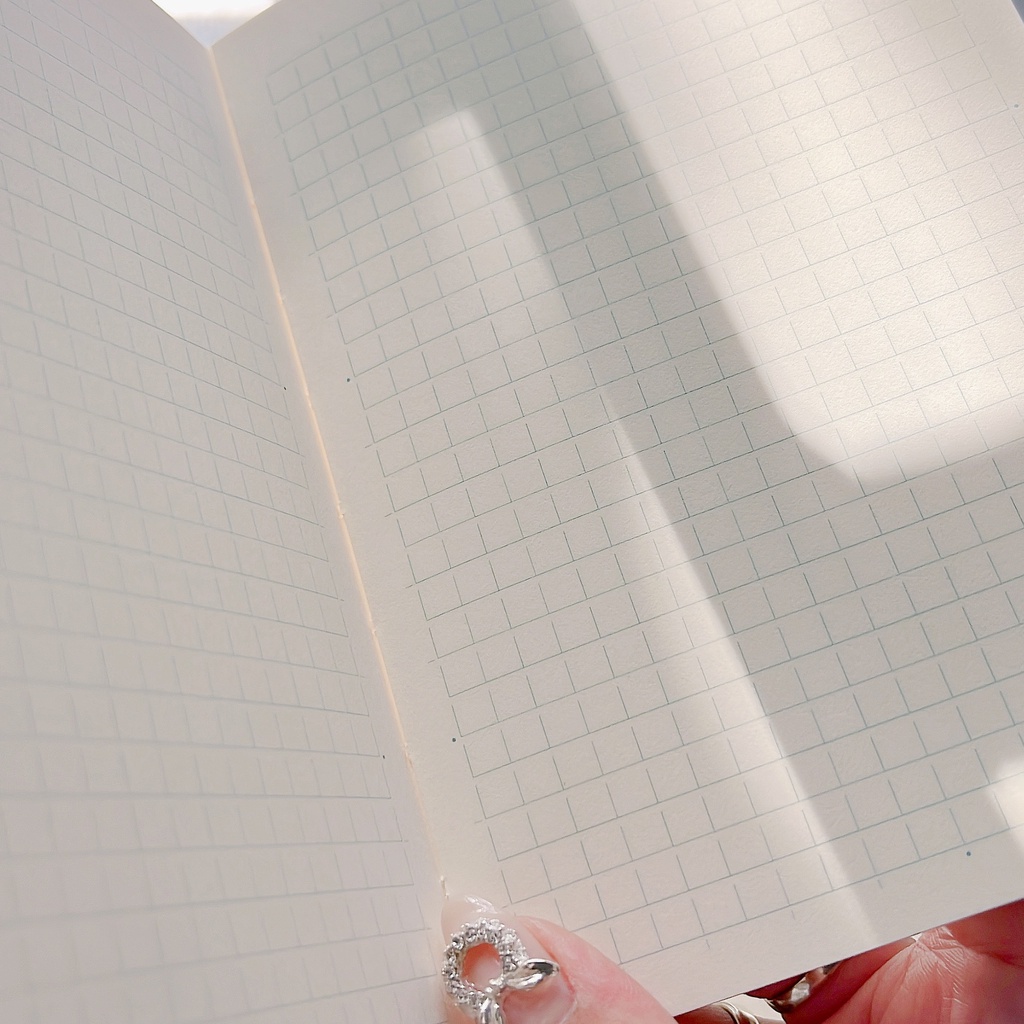 Sổ tay Midori Notebook Nhật ruột grid size A6/ B6 slim/ A5