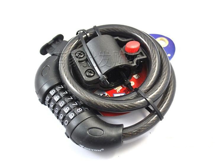 High Quality 5-Digit Bicycle Chain Lock with Changeable Code 1.2m