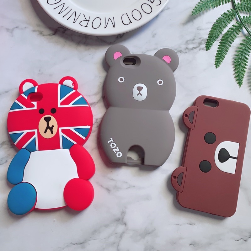 [XẢ KHO]Ốp Lưng iPhone 6/6s Silicon Hình Thú Dễ Thương