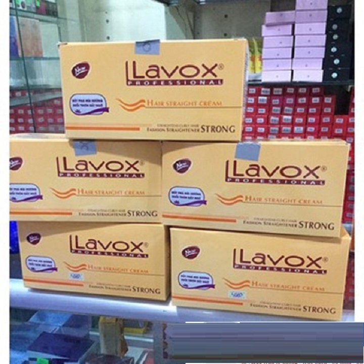 THUỐC DUỖI TÓC LAVOX CAM 500mlx2