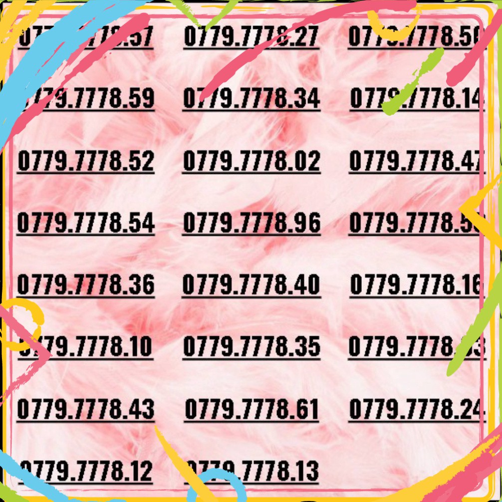 [HCM]Sim tiến phong thủy 73.74.75 dễ nhớ
