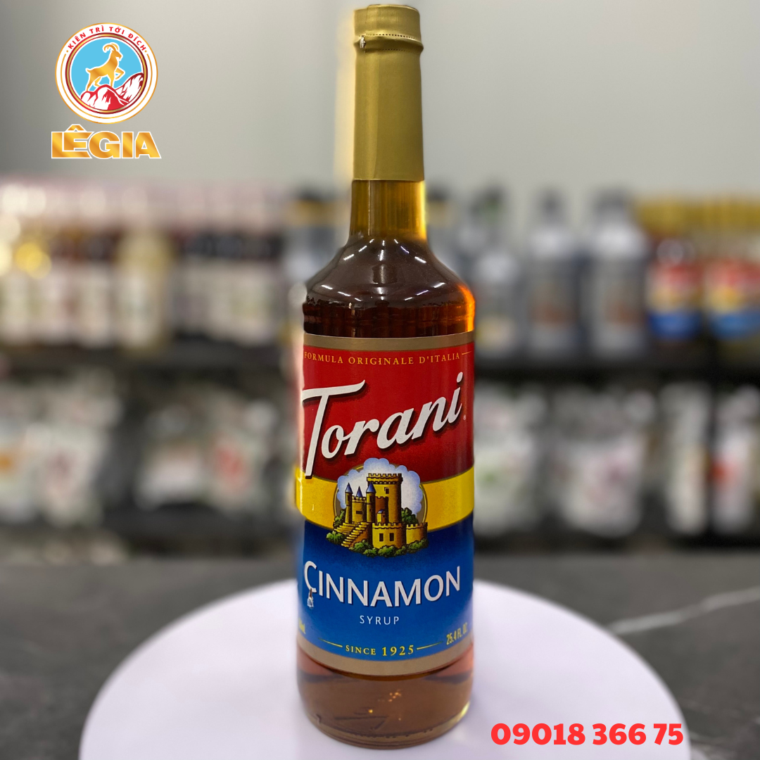 Siro torani quế 750ml - torani cinnamon syrup