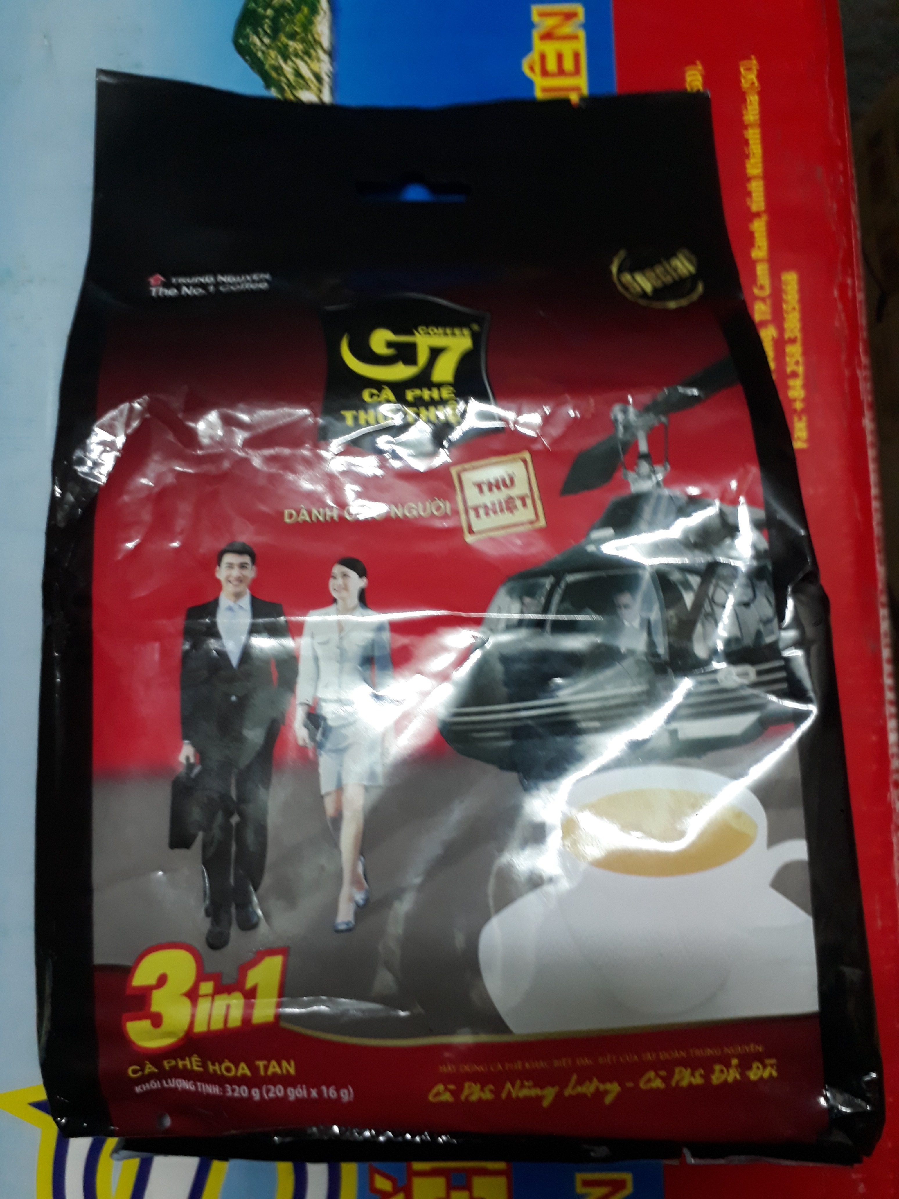 [HCM]G7 3in1 - Bịch 20 sachets 16gr