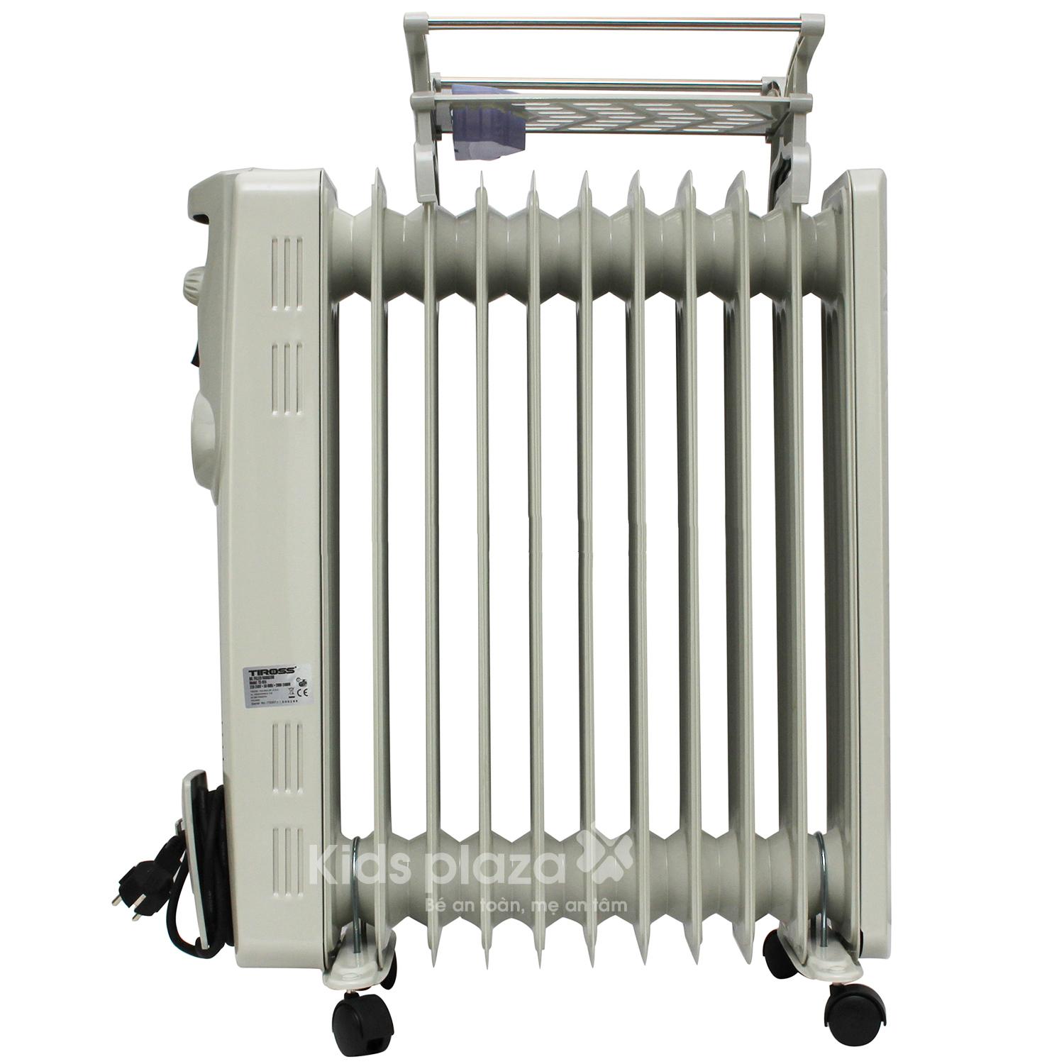 Máy sưởi dầu Tiross TS924 11 thanh