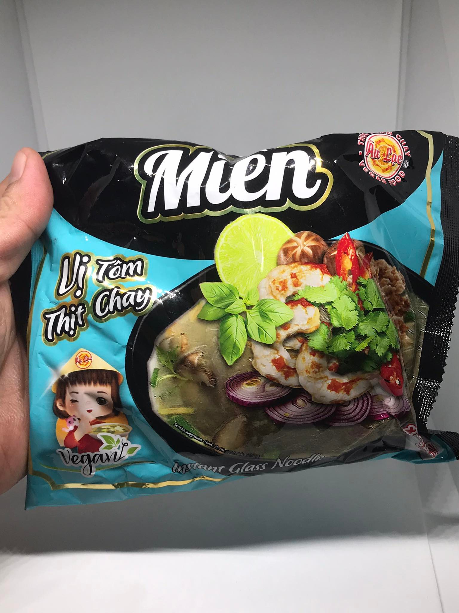Miến Vị Tôm Thịt Chay Âu Lạc - Gói 62g