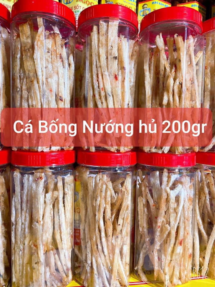 Cá Bống Biển Nướng Đóng Hộp ( ăn liền ) 200 gram