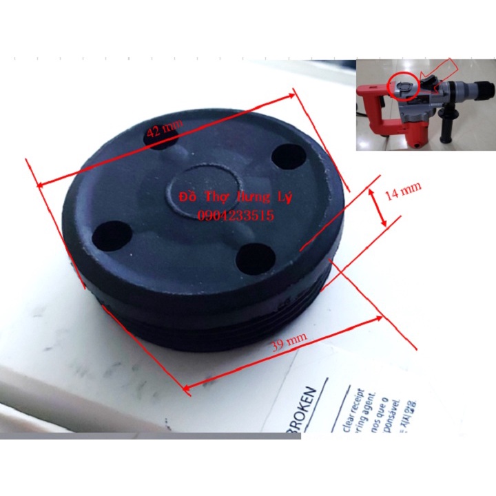 Nắp dầu máy khoan đục bê tông