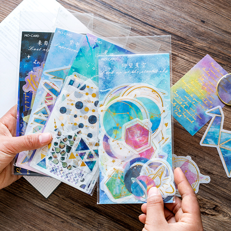 Sticker đêm huyền bí cực đẹp Be Tiny Stationery