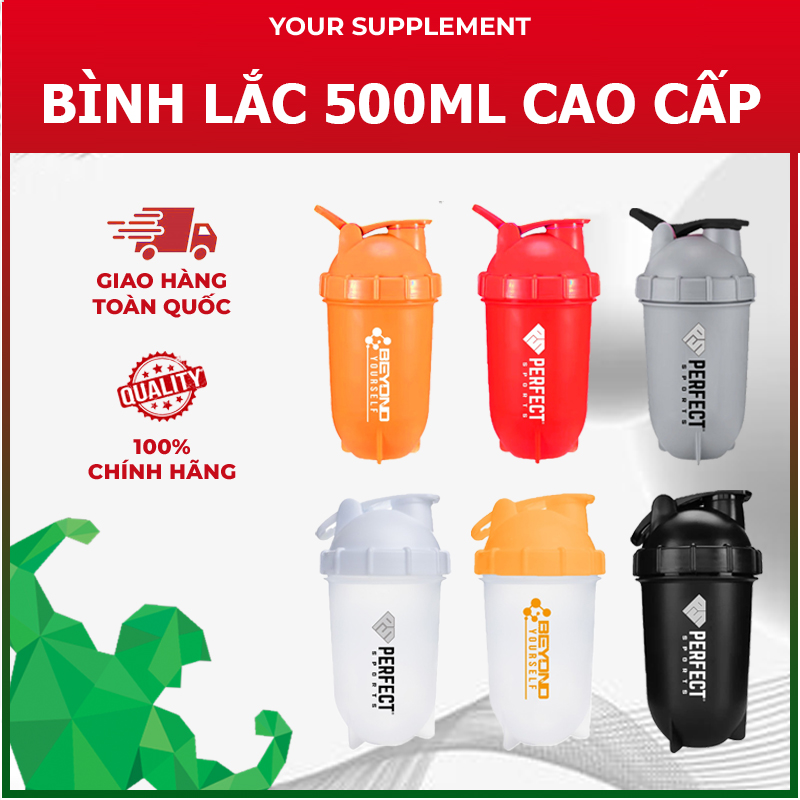 Bình lắc Perfect Nutrition 500ml