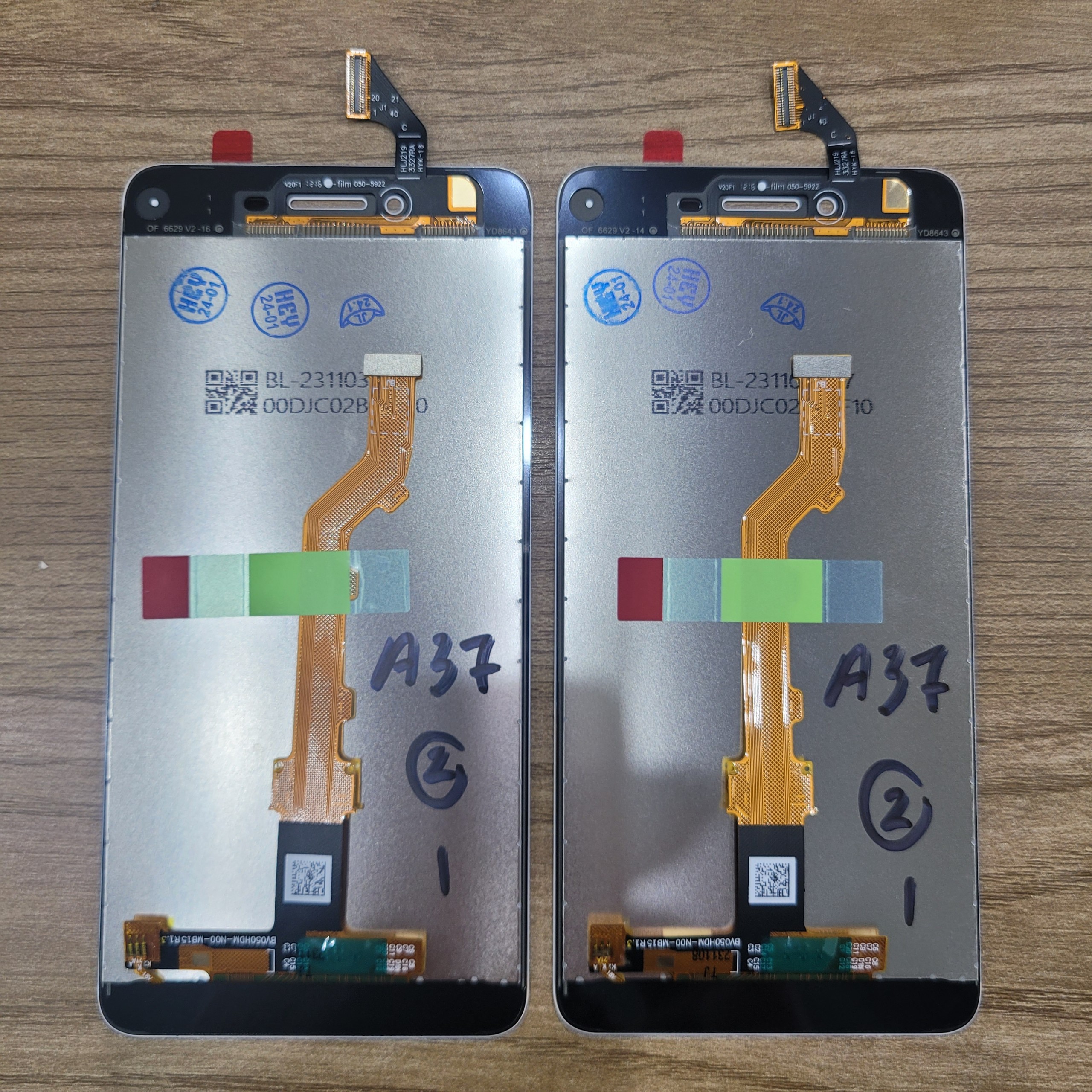 Compatible Screen Op A37 / Neo 9 (Free Glue + Tempered Glass)