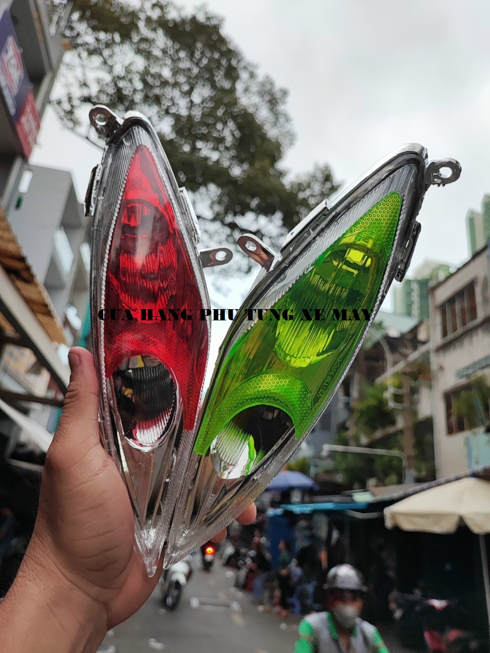 Xi nhan trước xe Exciter 2006 - 2010 - giá 1 cặp