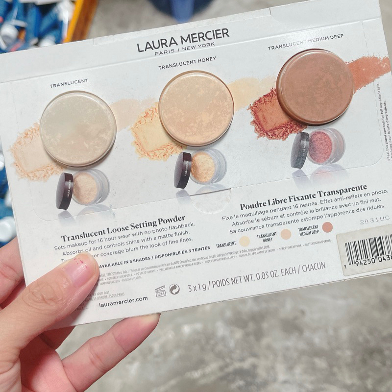 Minisize 5G - Phấn phủ Laura Mercier Translucent BLUR Loose Setting Powder
