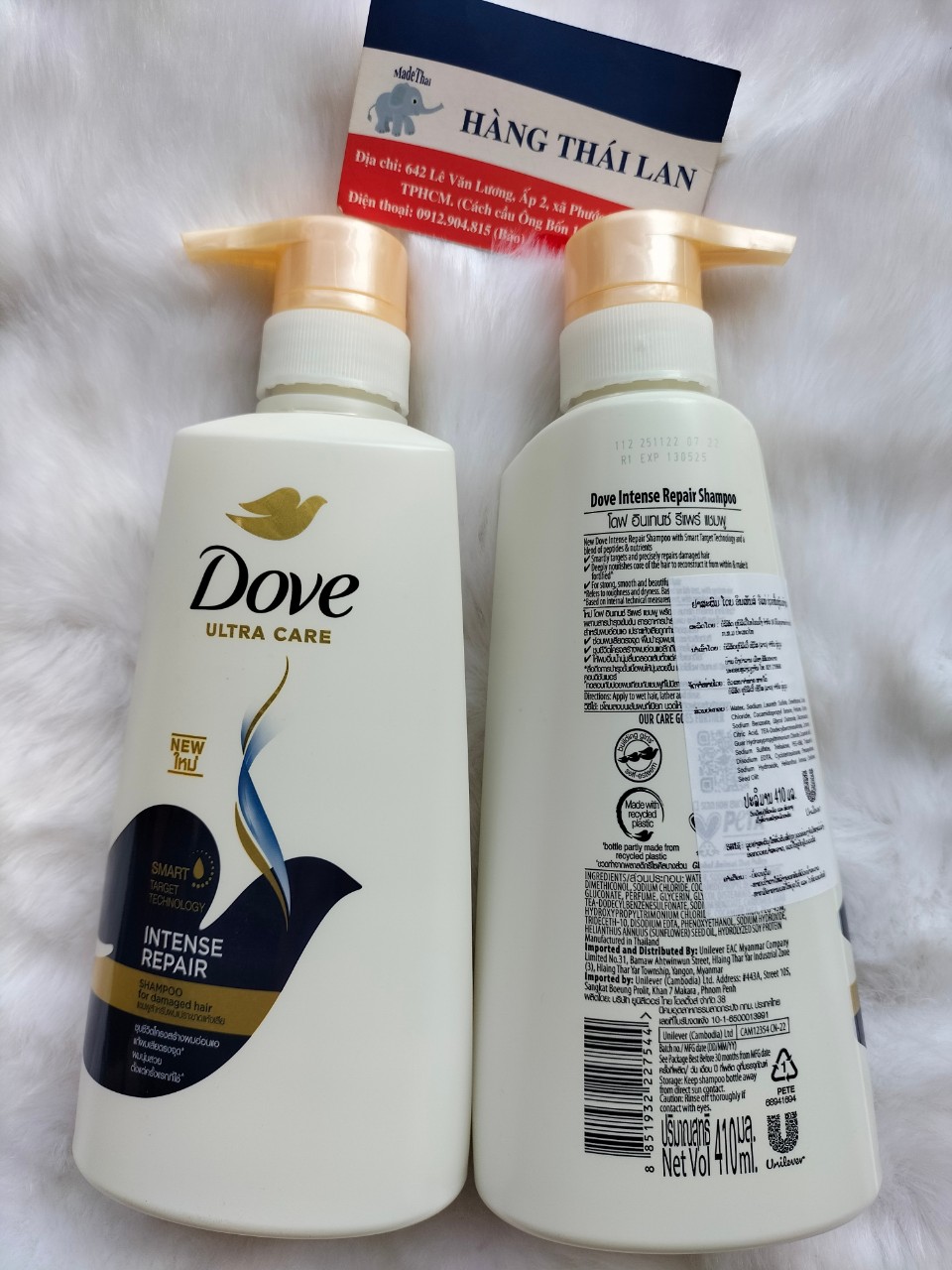 [HCM]Dầu gội Dove Thái Lan 410ml