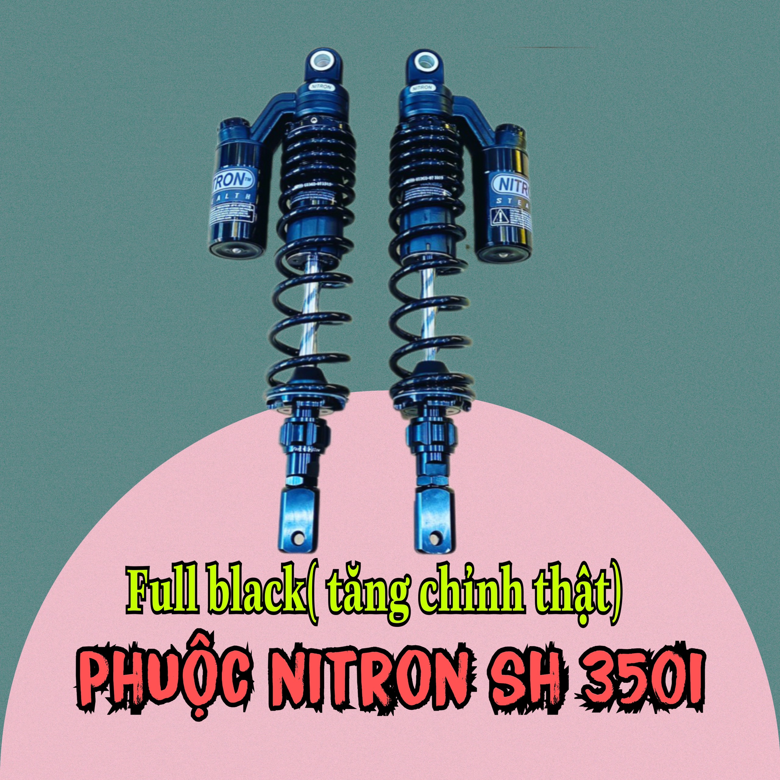Phuộc NITRON AB-SHvn-SH 350i đủ màu