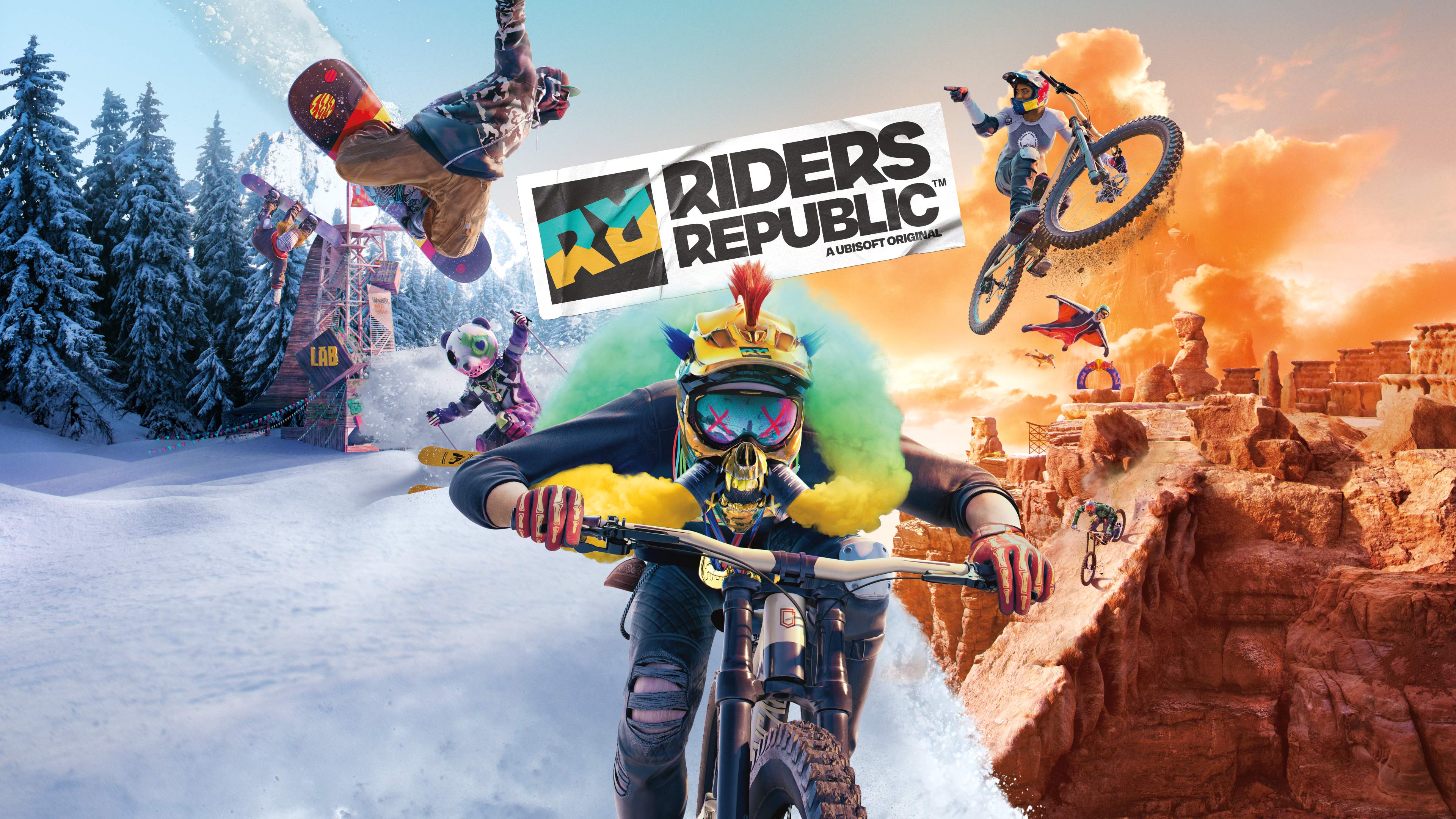 Đĩa Game Ps4 Riders Republic