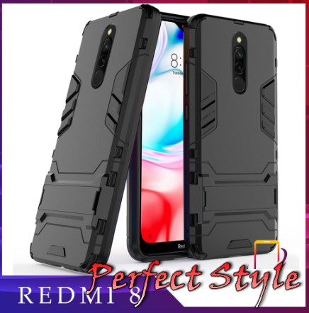 Ốp Lưng Iron Man 2 cho Xiaomi Redmi 8 /8a (Đen)