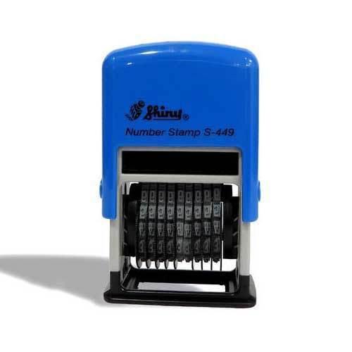 [HCM]Dấu 9 số xoay Shiny S449 ký tự cao 4mm