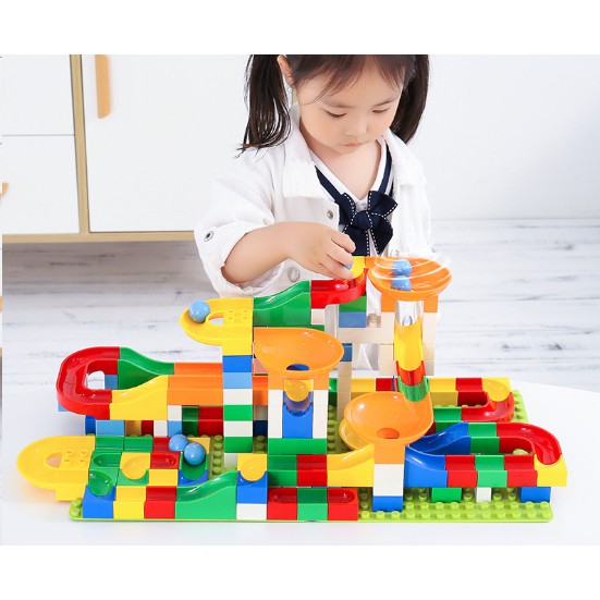 [SIÊU KHUYẾN MÃI] Bộ lego lắp ráp cầu trượt 206 chi tiết nhiều màu sắc sinh động cho bé trai và bé gái trên 6 tuổi, chất nhựa bền đẹp cao cấp - Đồ chơi thông minh phát triển trí tuệ hoàn hảo