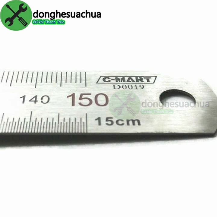 Thước lá C-MART D0019-150 150mm (15cm)