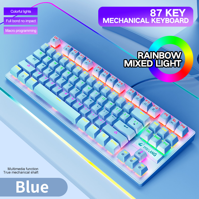 Bàn Phím Cơ K2 Pro,LED RGB 10 Chế Độ Khác Nhau,Crack bản nâng cấp laptop chơi game cực đã