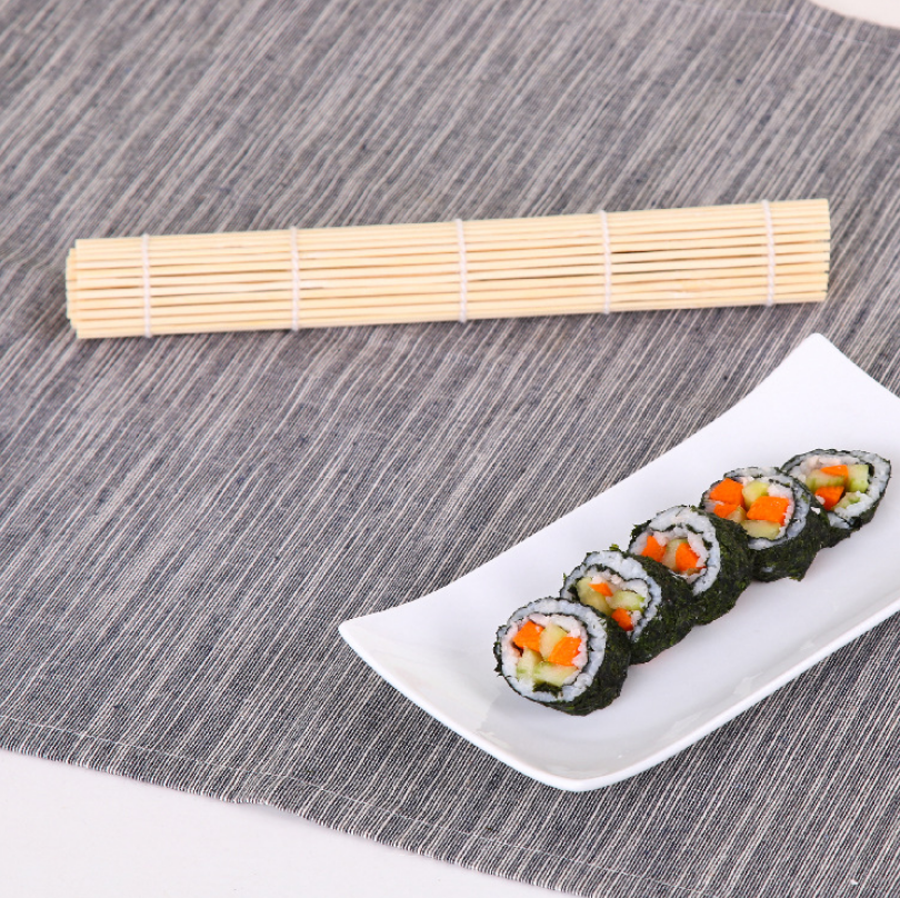 Mành Tre Cuộn Sushi Bằng Gỗ