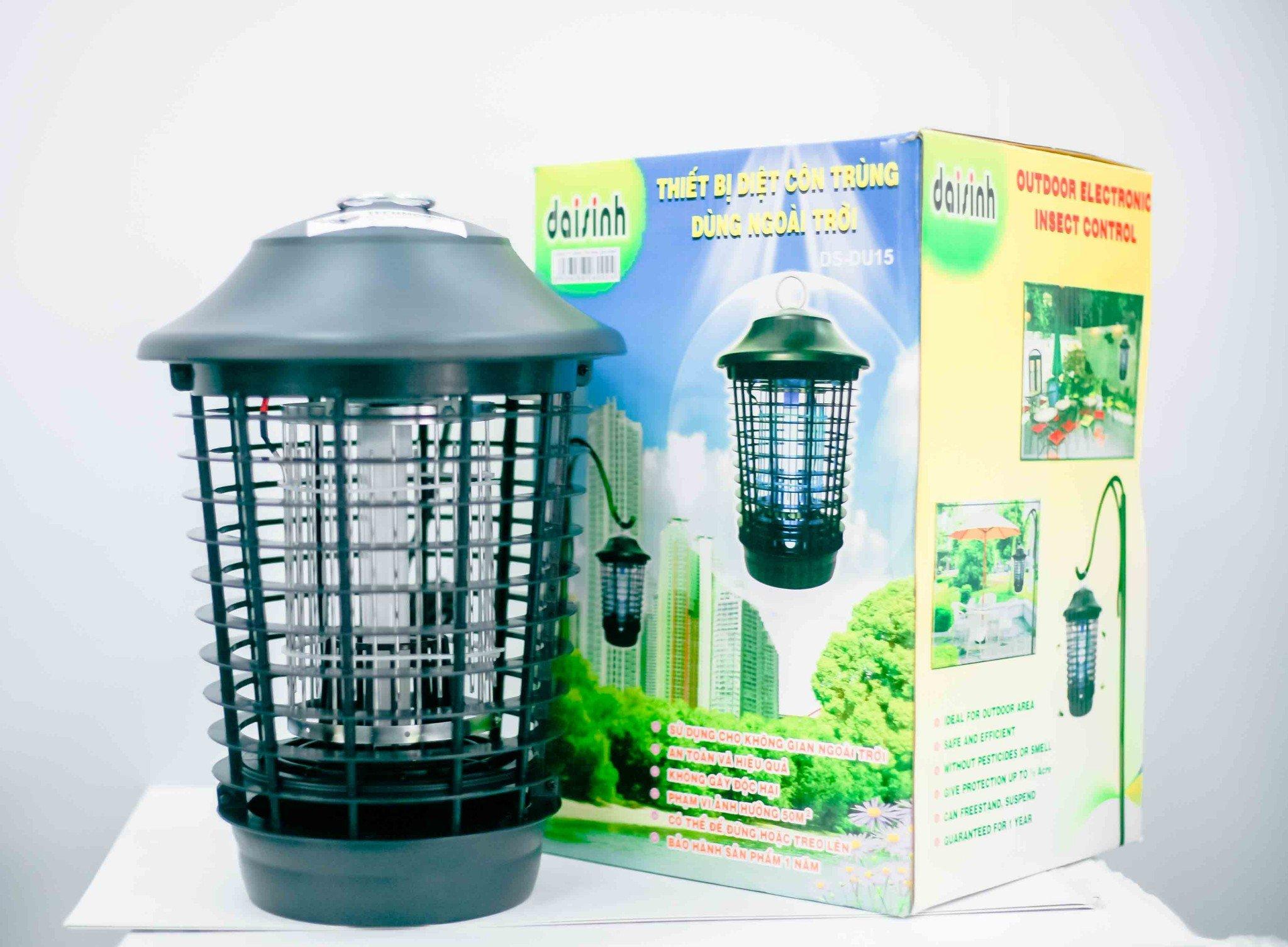 Đèn diệt côn trùng Đại Sinh DS-DU15 (Xanh)