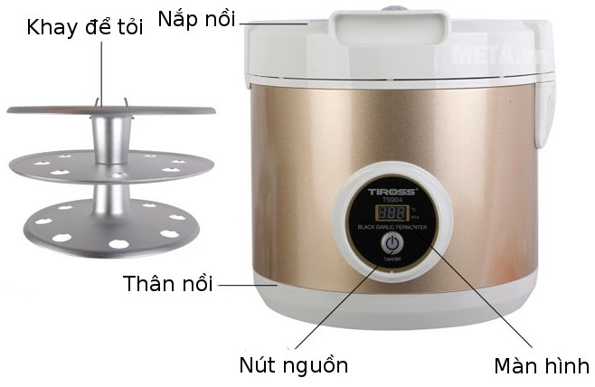 Máy làm tỏi đen TIROSS -TS904
