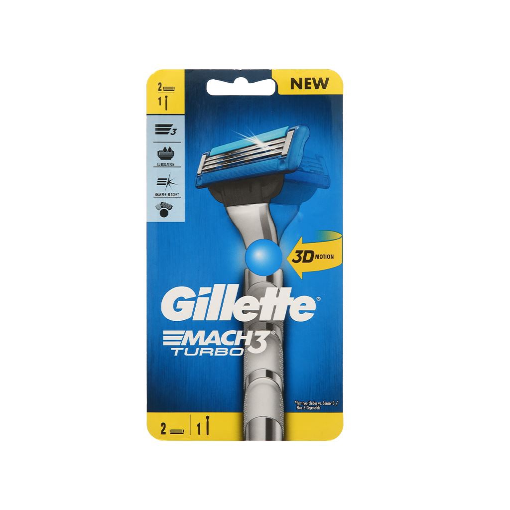 Dao cạo râu Gillette Mach 3 (tùy chọn cán và lưỡi)