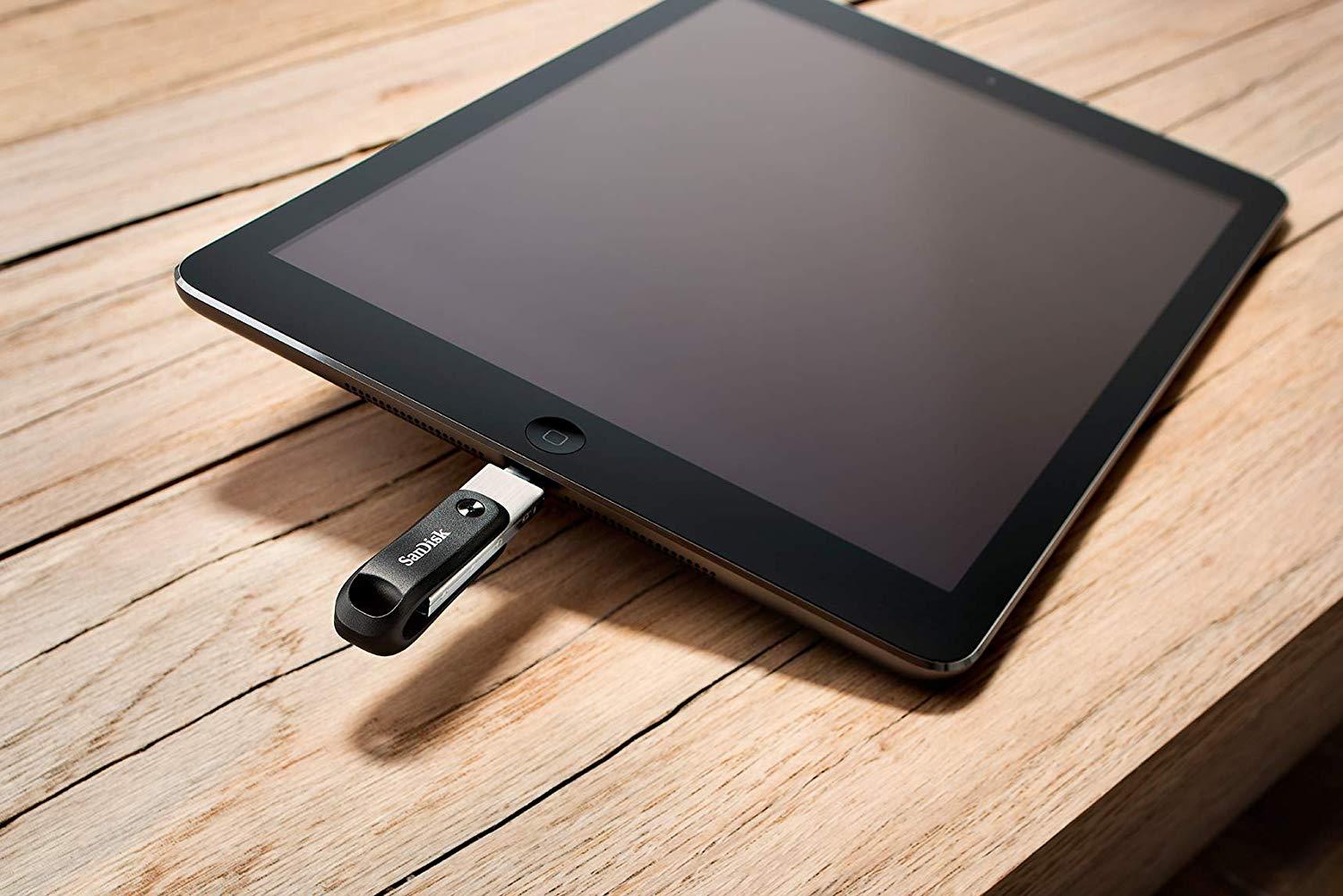 USB 3.0 OTG SanDisk iXpand Flash Drive Go 128GB (Bạc) Phụ Kiện 1986