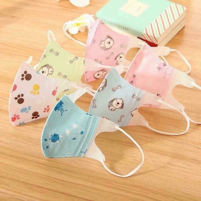SET 5 KHẨU TRANG TRẺ EM