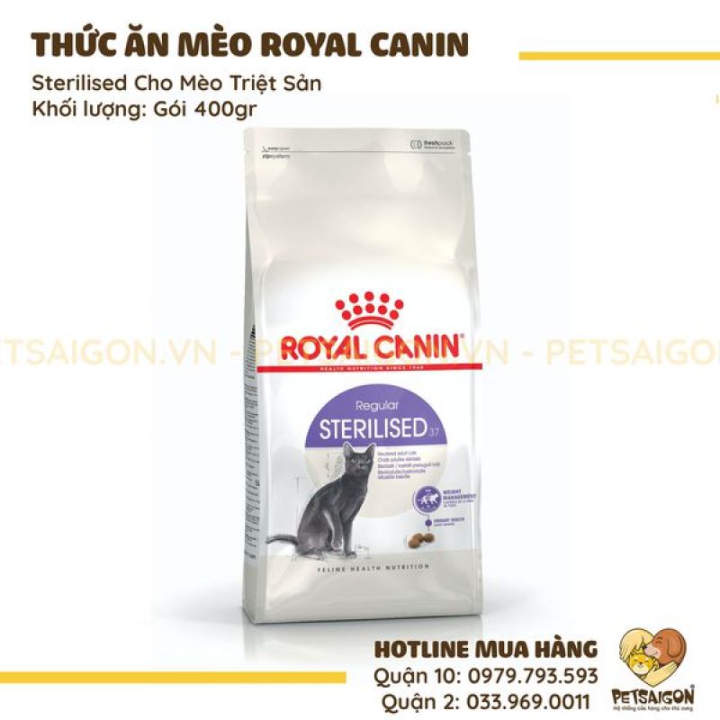 ROYAL CANIN - STERILISED CHO MÈO TRIỆT SẢN