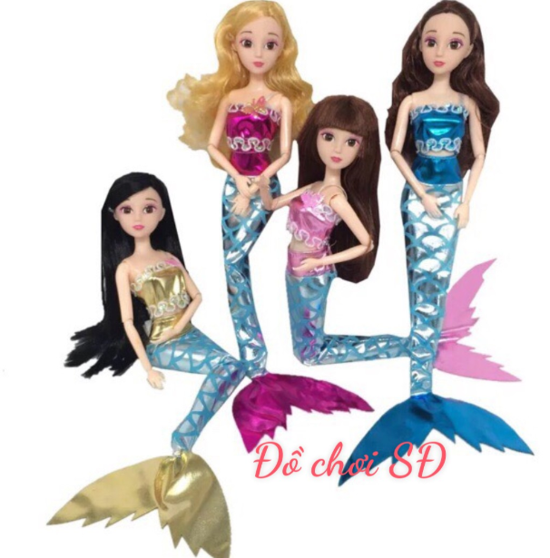 BỘ QUẦN ÁO BÚP BÊ NÀNG TIÊN CÁ